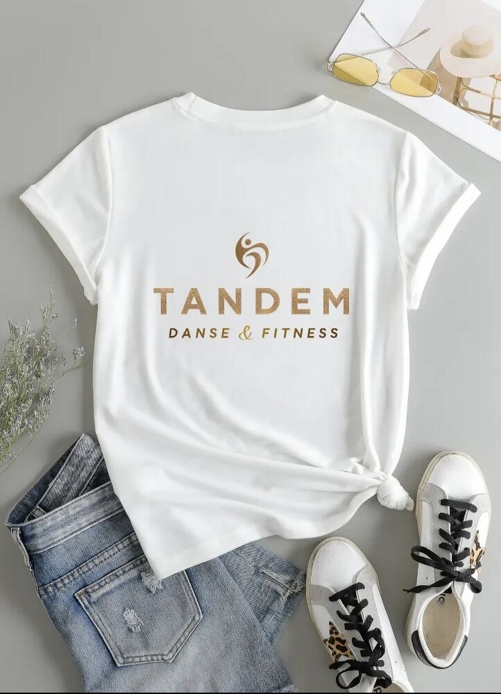 T-shirt TANDEM Danse & Fitness, vue de dos