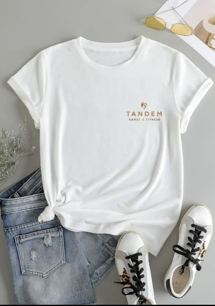 T-shirt TANDEM Danse & Fitness, vue de face
